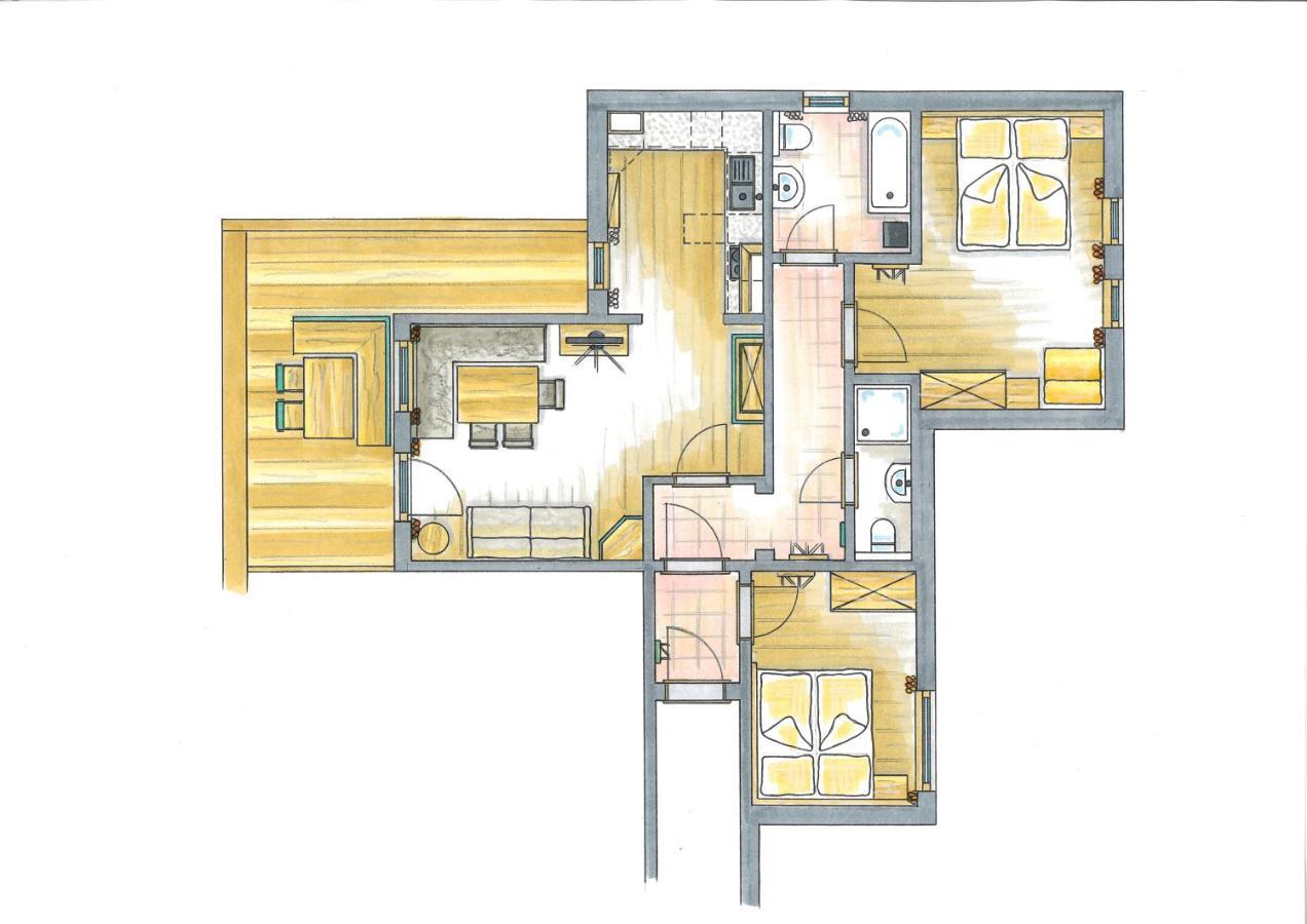 Landhaus Patricia Элльмау Экстерьер фото
