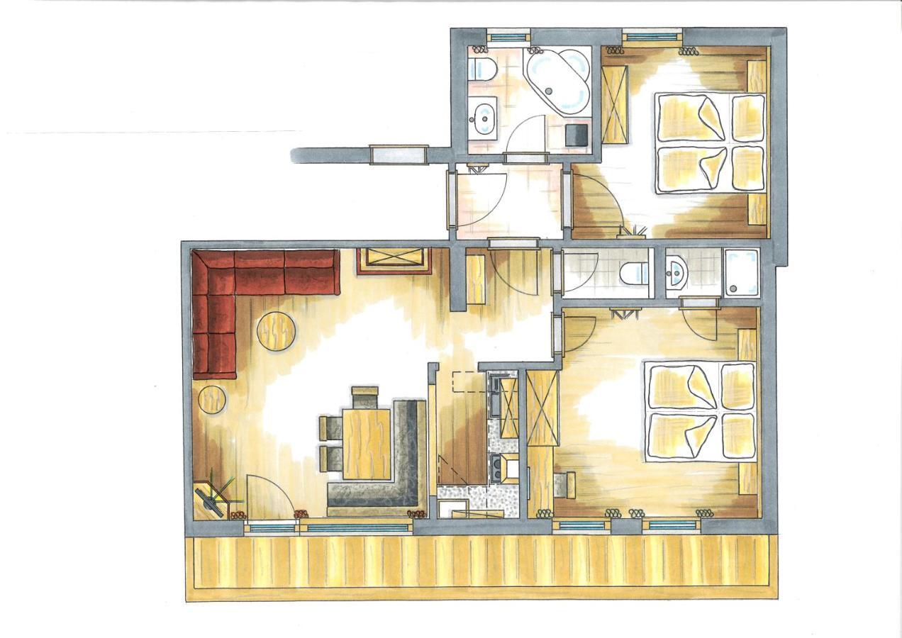 Landhaus Patricia Элльмау Экстерьер фото